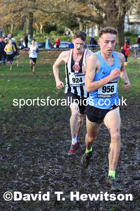 Junior Men (Under-20s), 2023 British Athletics Cross Challenge, Sefton Park, Liverpool. Photo: David T. Hewitson/Sports for All Pics